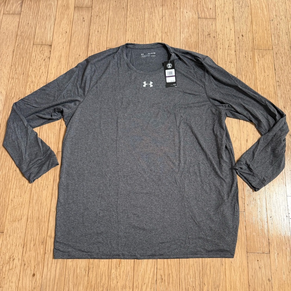 UA MENS LONG SLEEVE LOCKER TEE - Picture 3 of 7